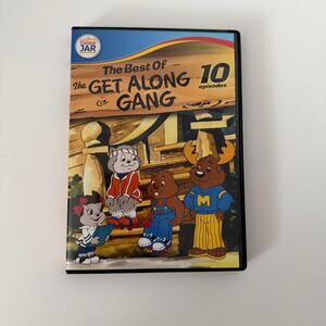 Get Along Gang Best Of DVD 2011 Cookie Jar 10 Episodes Rare OOP